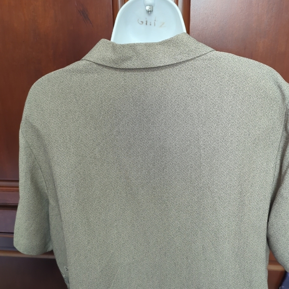 Vintage 🤎Alfred Dunner Blazer Jacket Womens 14 With Floral Design Button Front - Picture 5 of 14